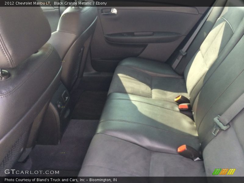 Black Granite Metallic / Ebony 2012 Chevrolet Malibu LT