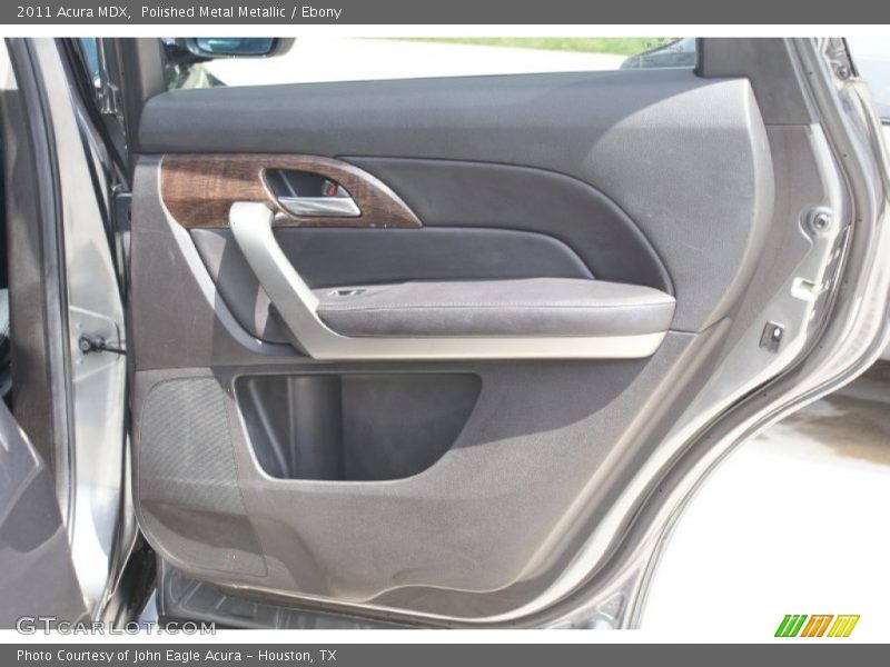 Polished Metal Metallic / Ebony 2011 Acura MDX