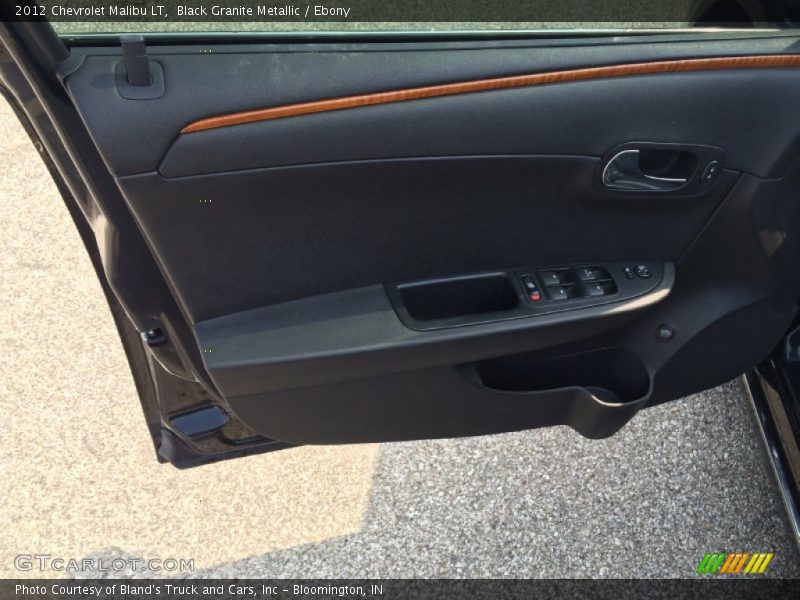 Black Granite Metallic / Ebony 2012 Chevrolet Malibu LT