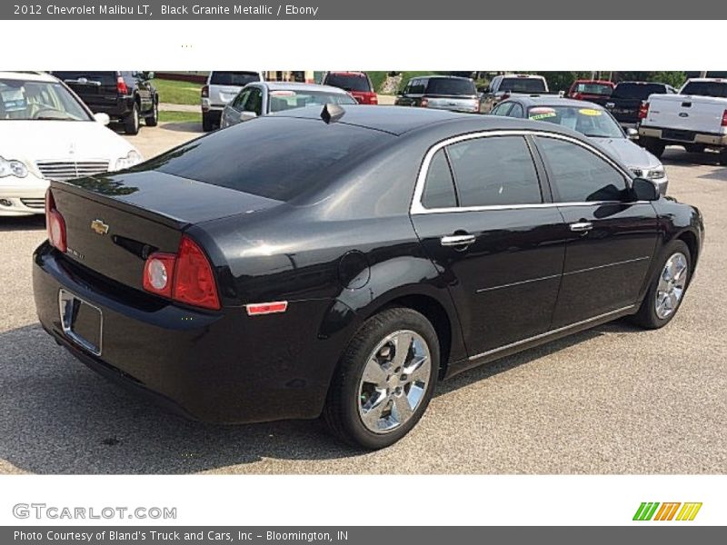 Black Granite Metallic / Ebony 2012 Chevrolet Malibu LT