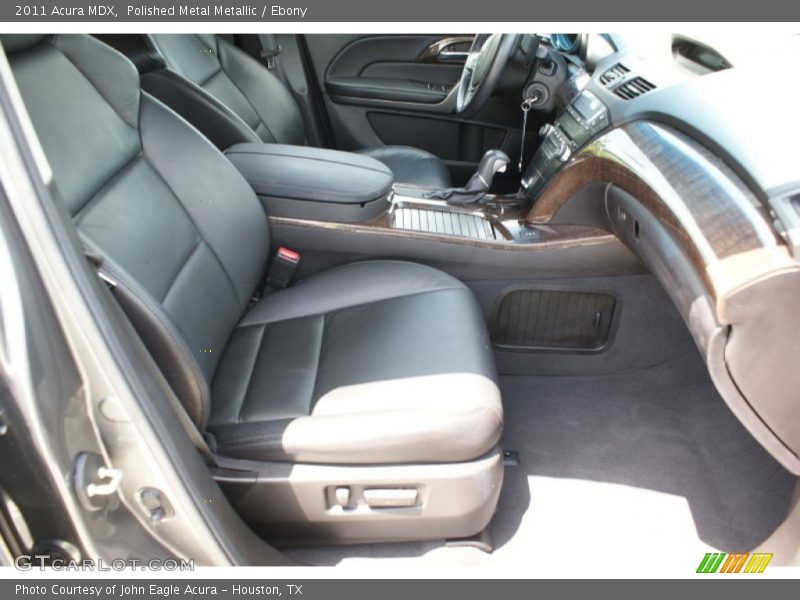 Polished Metal Metallic / Ebony 2011 Acura MDX