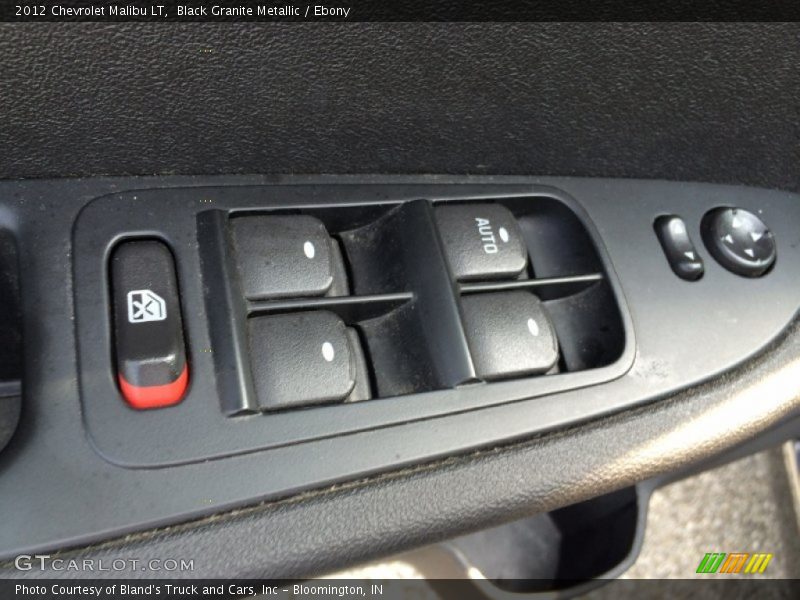 Black Granite Metallic / Ebony 2012 Chevrolet Malibu LT