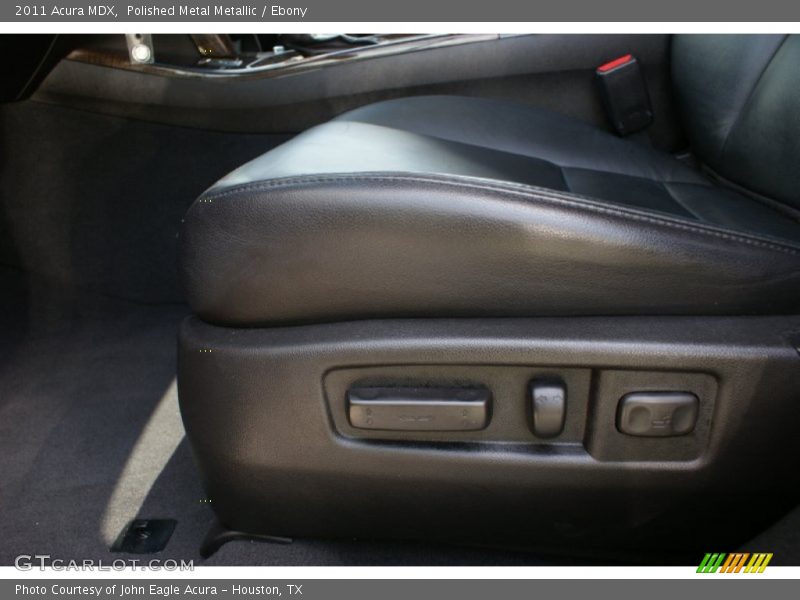 Polished Metal Metallic / Ebony 2011 Acura MDX