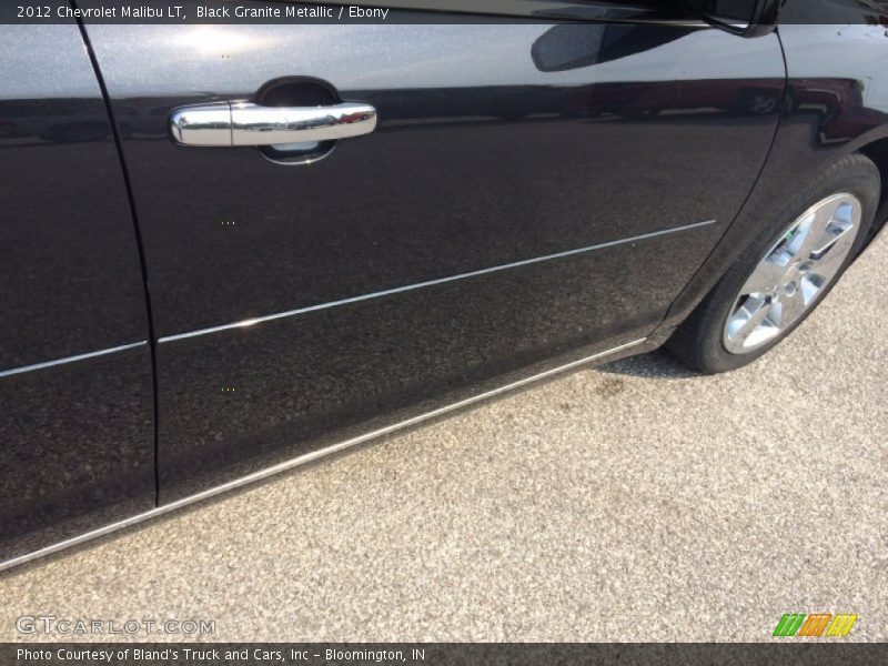 Black Granite Metallic / Ebony 2012 Chevrolet Malibu LT