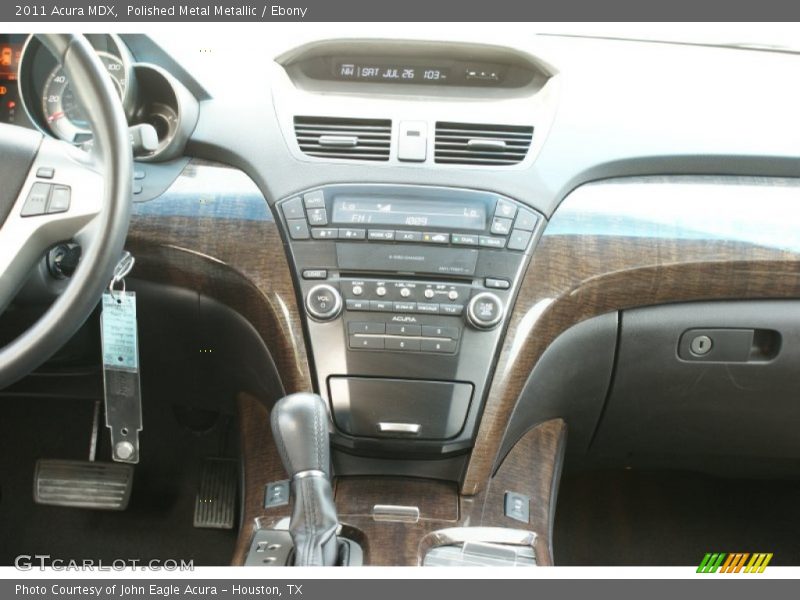 Polished Metal Metallic / Ebony 2011 Acura MDX