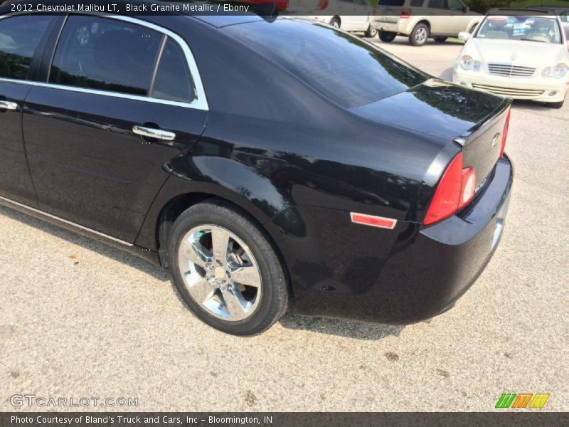 Black Granite Metallic / Ebony 2012 Chevrolet Malibu LT