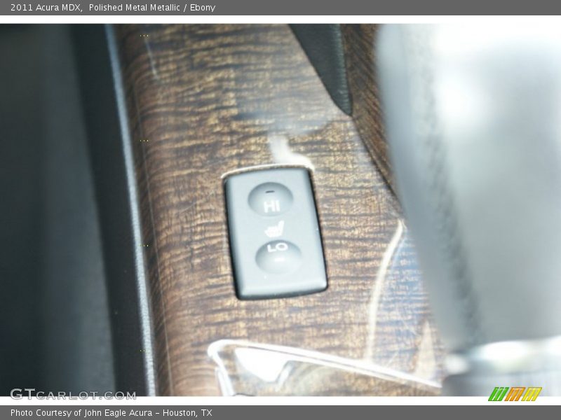 Polished Metal Metallic / Ebony 2011 Acura MDX