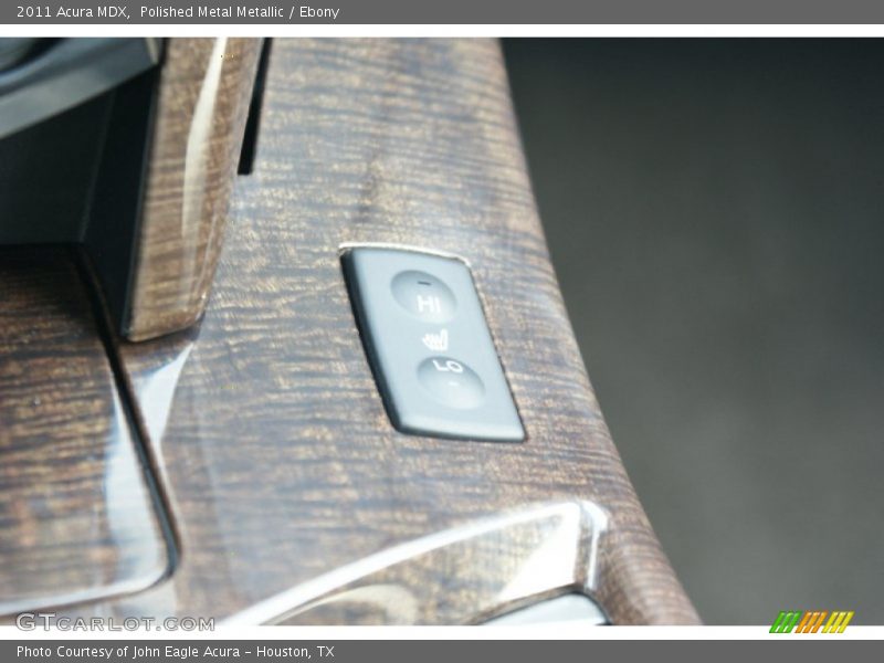 Polished Metal Metallic / Ebony 2011 Acura MDX