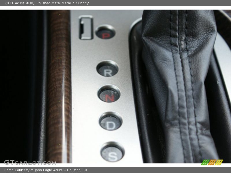 Polished Metal Metallic / Ebony 2011 Acura MDX
