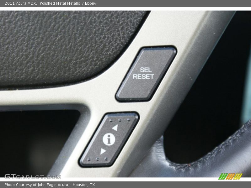 Polished Metal Metallic / Ebony 2011 Acura MDX