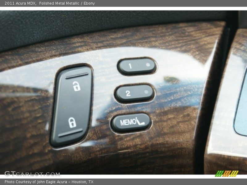 Polished Metal Metallic / Ebony 2011 Acura MDX