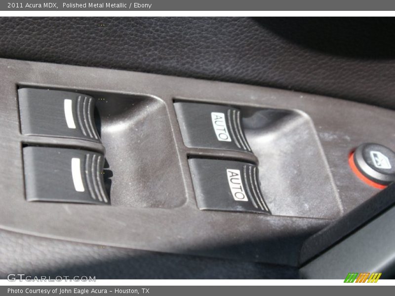 Polished Metal Metallic / Ebony 2011 Acura MDX