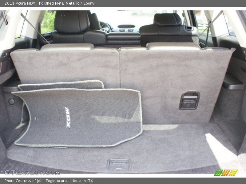 Polished Metal Metallic / Ebony 2011 Acura MDX
