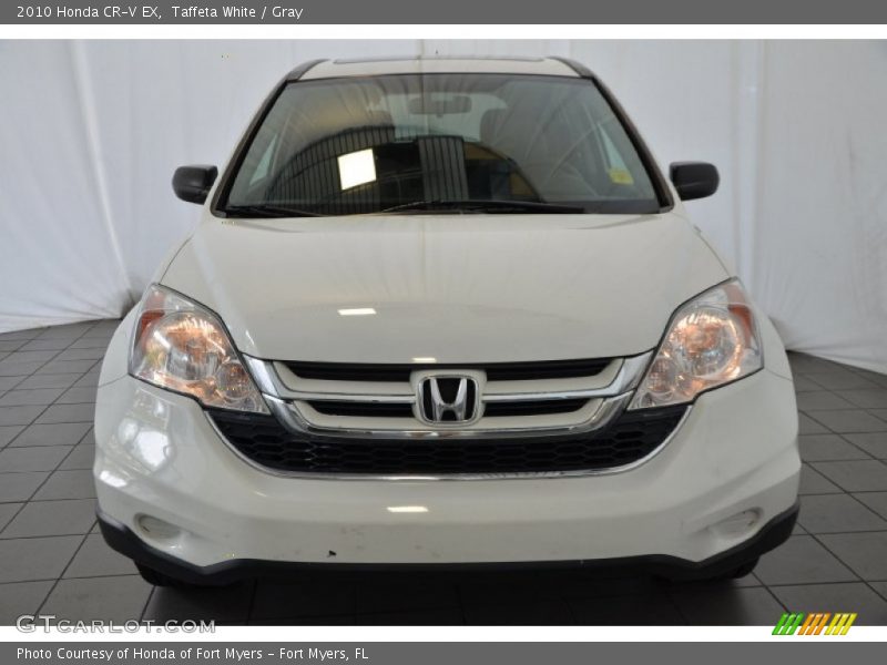 Taffeta White / Gray 2010 Honda CR-V EX