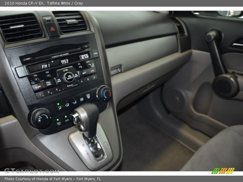 Taffeta White / Gray 2010 Honda CR-V EX