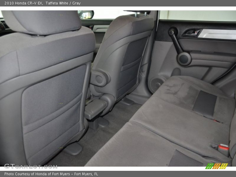 Taffeta White / Gray 2010 Honda CR-V EX