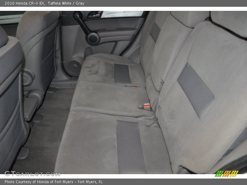 Taffeta White / Gray 2010 Honda CR-V EX