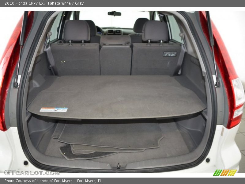 Taffeta White / Gray 2010 Honda CR-V EX