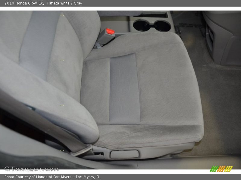 Taffeta White / Gray 2010 Honda CR-V EX