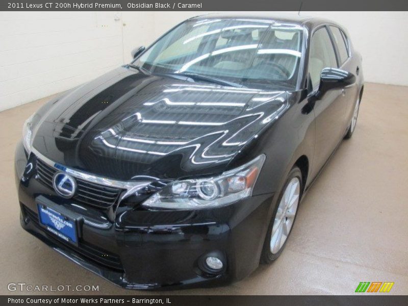 Obsidian Black / Caramel 2011 Lexus CT 200h Hybrid Premium