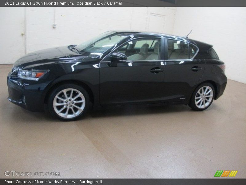 Obsidian Black / Caramel 2011 Lexus CT 200h Hybrid Premium