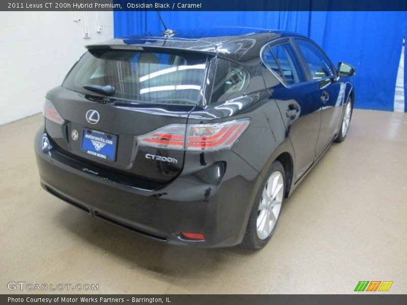 Obsidian Black / Caramel 2011 Lexus CT 200h Hybrid Premium