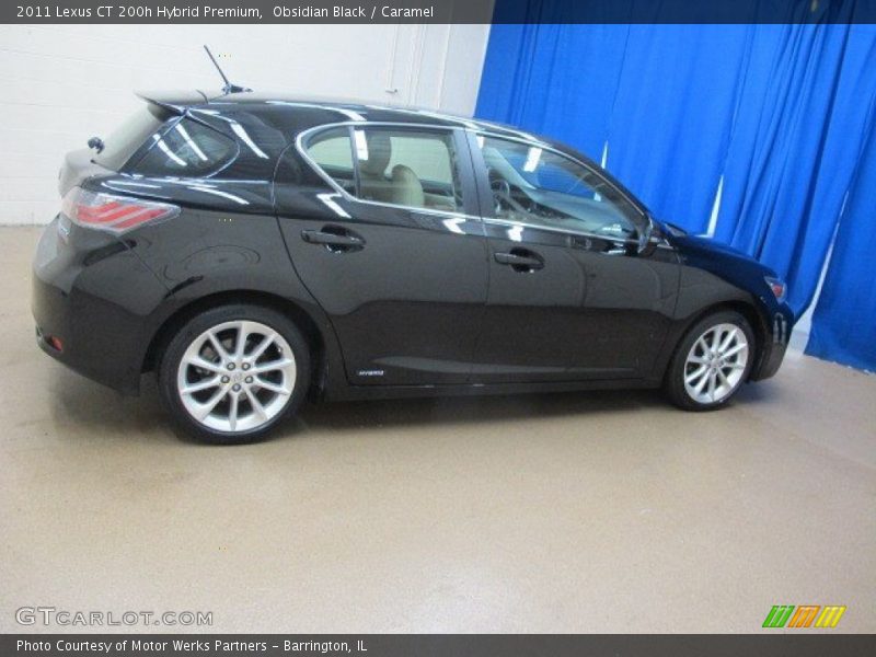 Obsidian Black / Caramel 2011 Lexus CT 200h Hybrid Premium