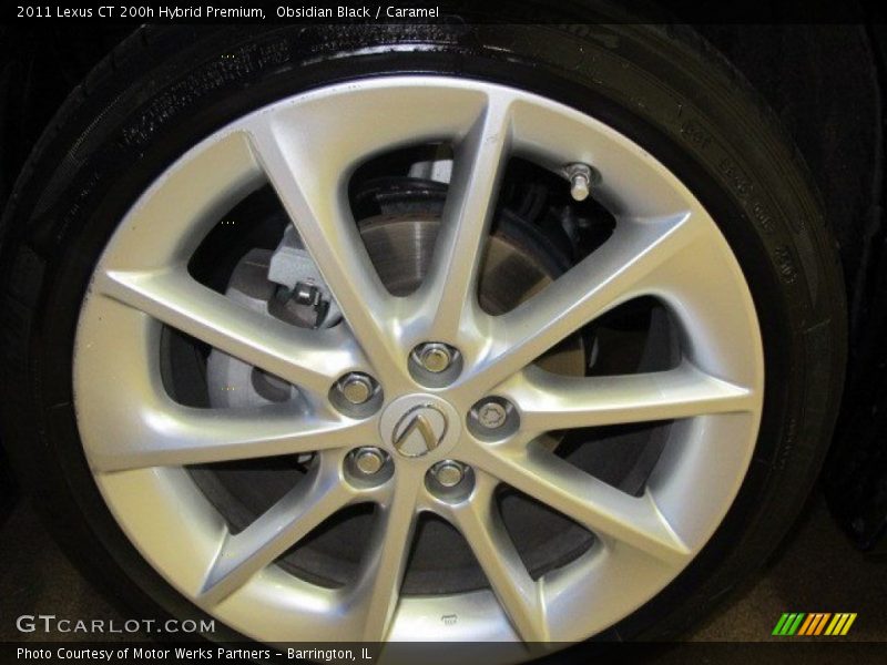 Obsidian Black / Caramel 2011 Lexus CT 200h Hybrid Premium