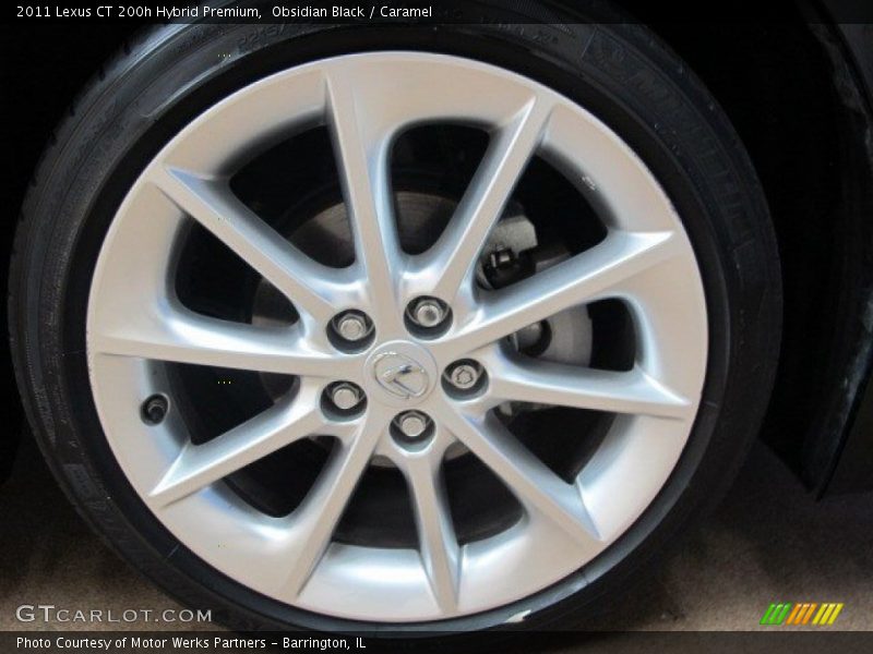 Obsidian Black / Caramel 2011 Lexus CT 200h Hybrid Premium