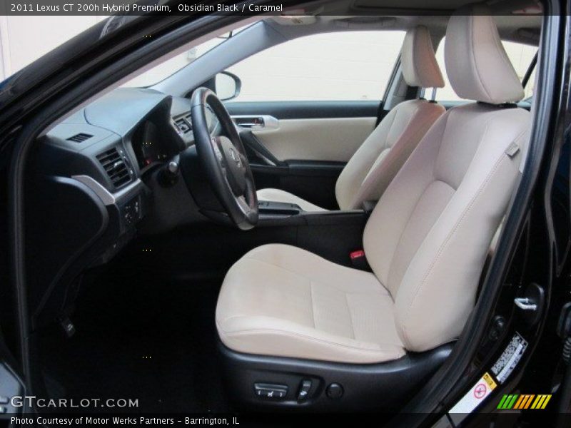 Obsidian Black / Caramel 2011 Lexus CT 200h Hybrid Premium