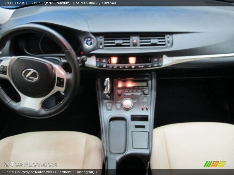 Obsidian Black / Caramel 2011 Lexus CT 200h Hybrid Premium