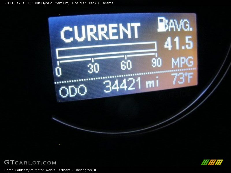 Obsidian Black / Caramel 2011 Lexus CT 200h Hybrid Premium