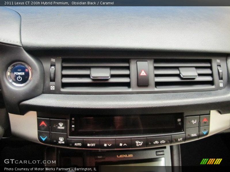 Obsidian Black / Caramel 2011 Lexus CT 200h Hybrid Premium