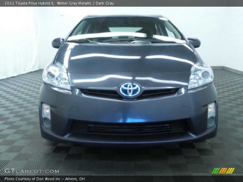 Winter Gray Metallic / Dark Gray 2011 Toyota Prius Hybrid II