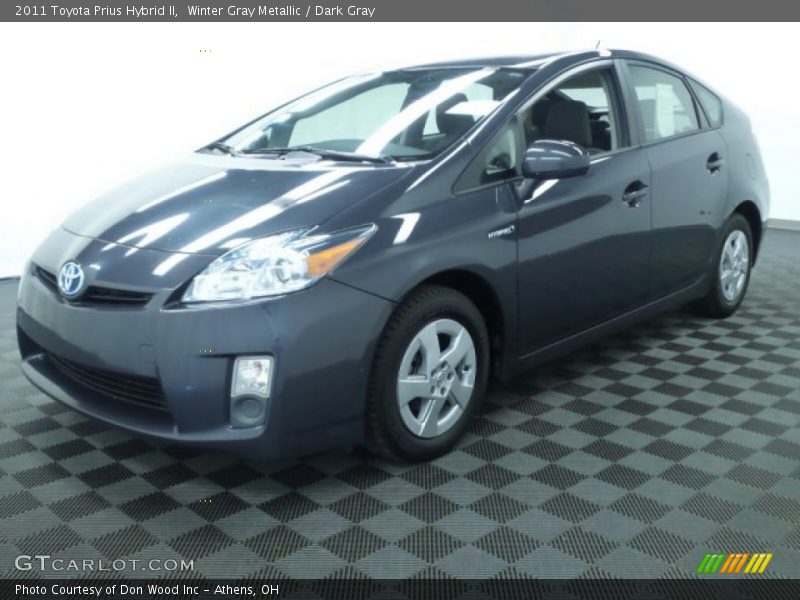 Winter Gray Metallic / Dark Gray 2011 Toyota Prius Hybrid II