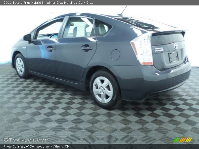 Winter Gray Metallic / Dark Gray 2011 Toyota Prius Hybrid II