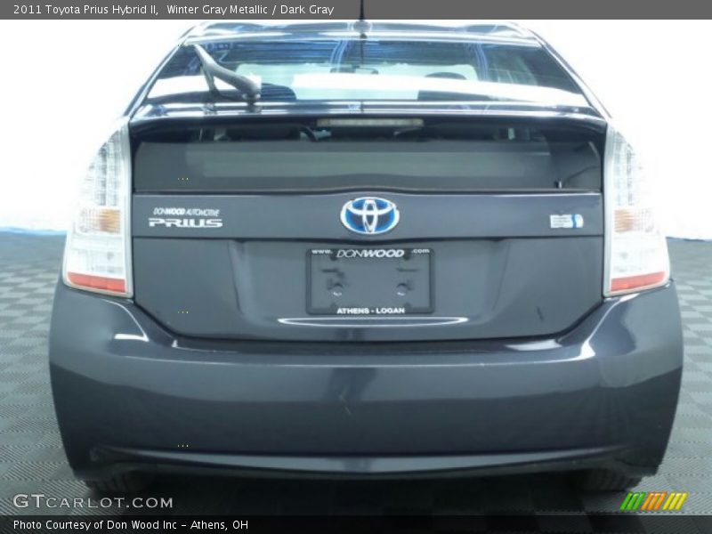 Winter Gray Metallic / Dark Gray 2011 Toyota Prius Hybrid II