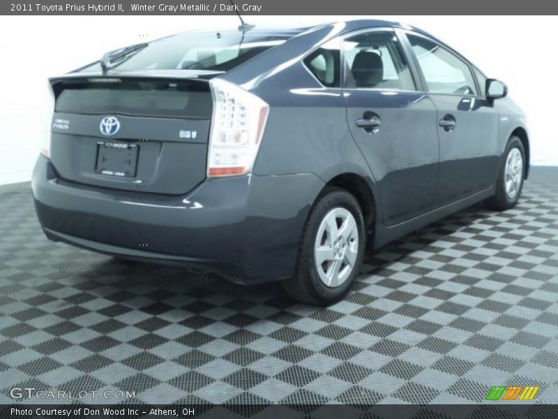 Winter Gray Metallic / Dark Gray 2011 Toyota Prius Hybrid II