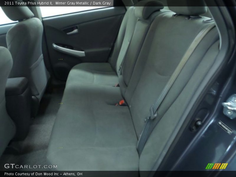 Winter Gray Metallic / Dark Gray 2011 Toyota Prius Hybrid II