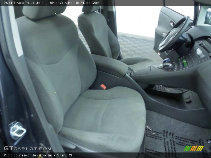 Winter Gray Metallic / Dark Gray 2011 Toyota Prius Hybrid II