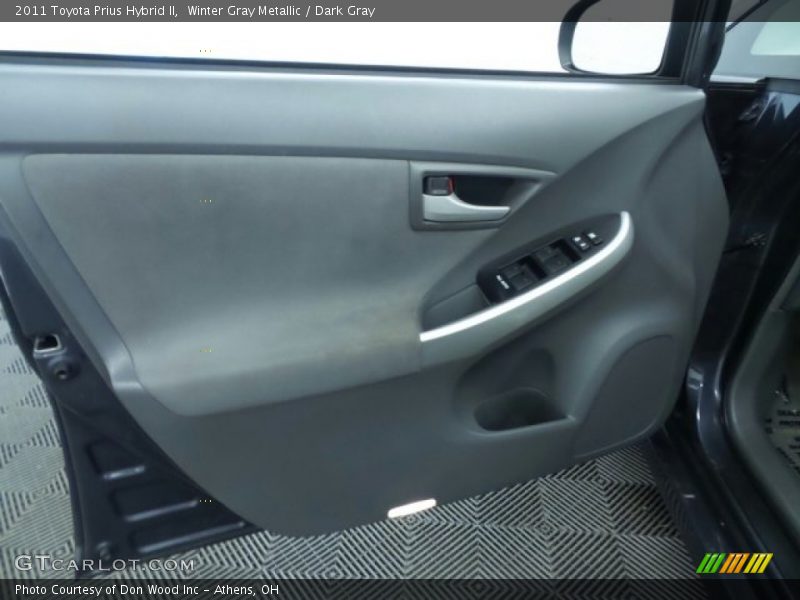 Winter Gray Metallic / Dark Gray 2011 Toyota Prius Hybrid II