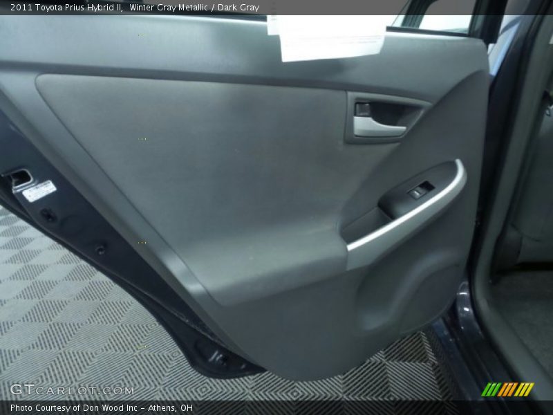 Winter Gray Metallic / Dark Gray 2011 Toyota Prius Hybrid II