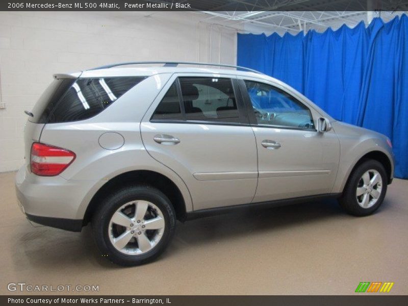 Pewter Metallic / Black 2006 Mercedes-Benz ML 500 4Matic