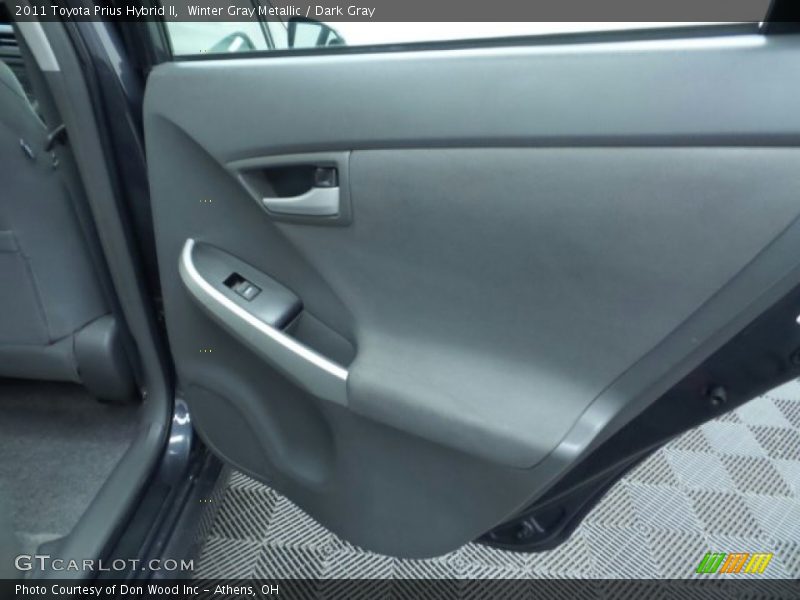 Winter Gray Metallic / Dark Gray 2011 Toyota Prius Hybrid II
