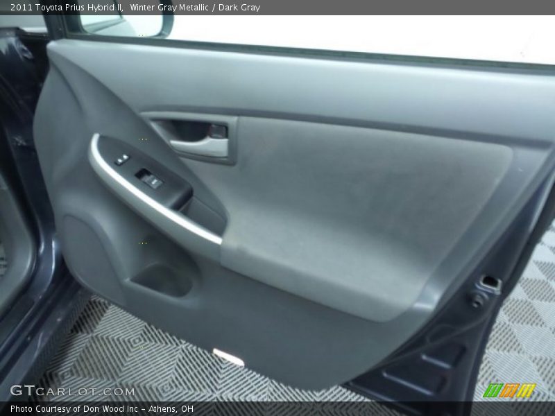Winter Gray Metallic / Dark Gray 2011 Toyota Prius Hybrid II