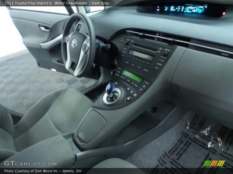 Winter Gray Metallic / Dark Gray 2011 Toyota Prius Hybrid II