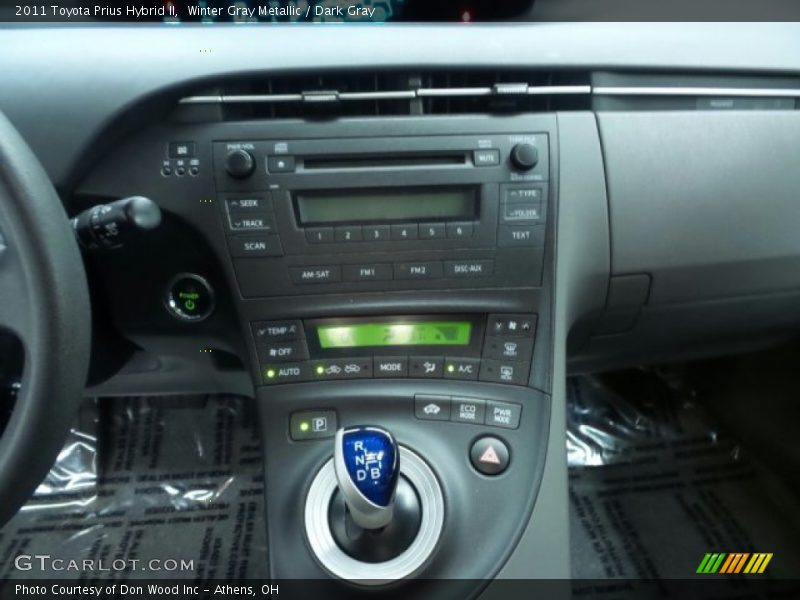 Winter Gray Metallic / Dark Gray 2011 Toyota Prius Hybrid II