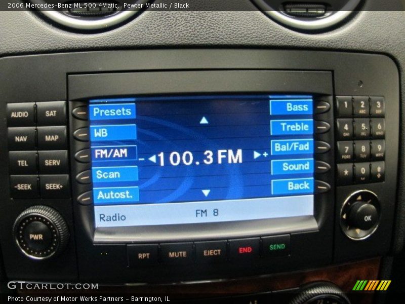 Pewter Metallic / Black 2006 Mercedes-Benz ML 500 4Matic
