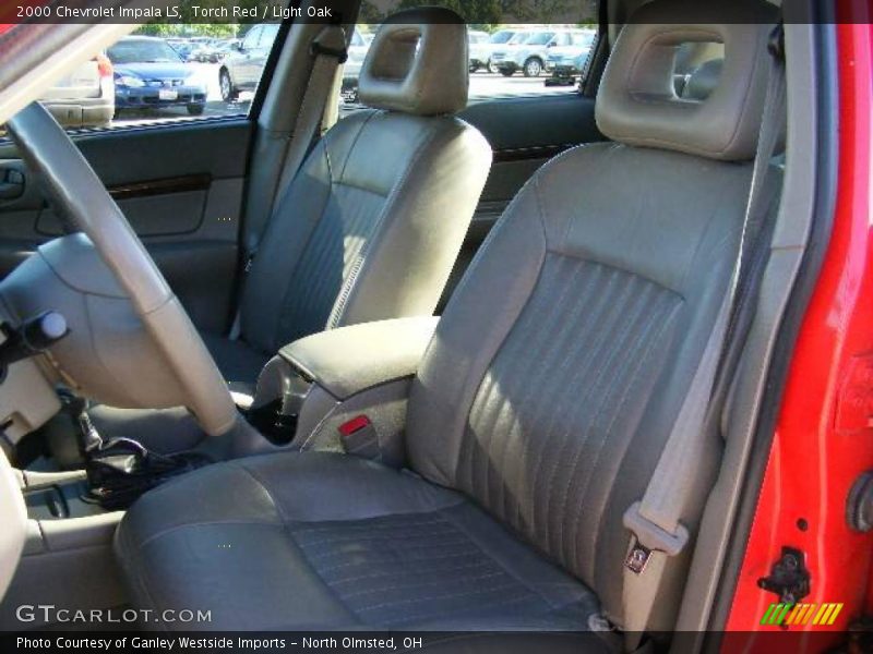 Torch Red / Light Oak 2000 Chevrolet Impala LS
