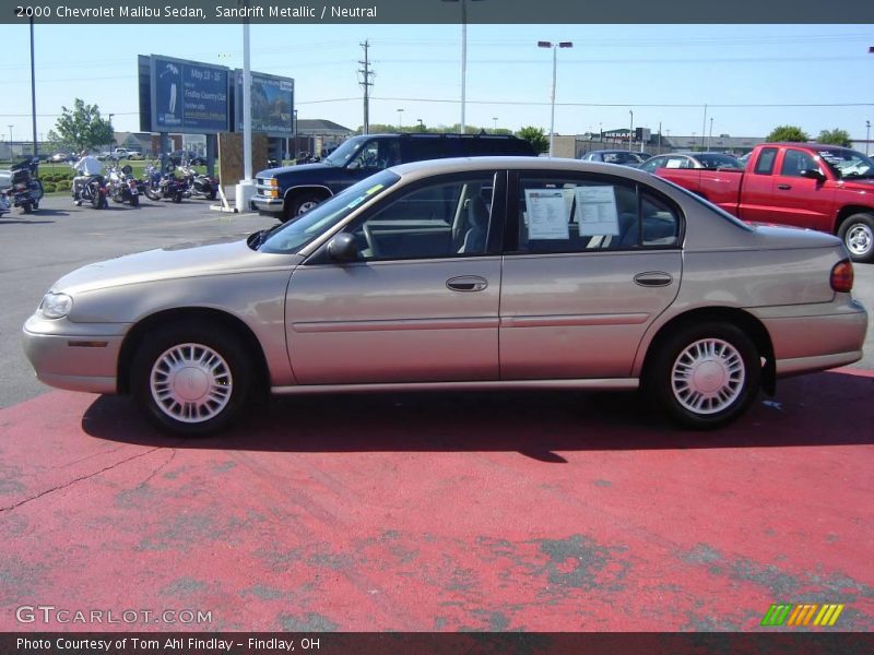 Sandrift Metallic / Neutral 2000 Chevrolet Malibu Sedan